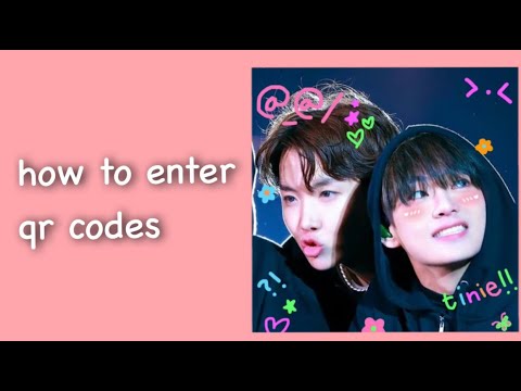 how to enter qr codes