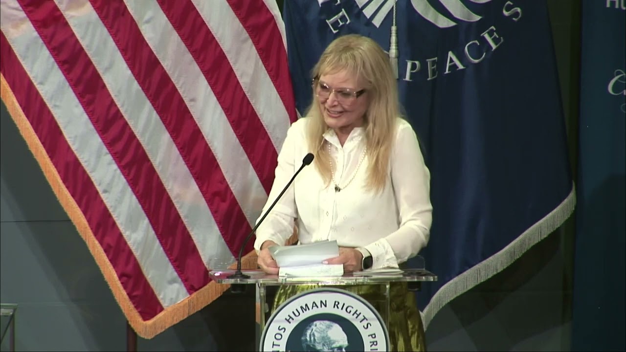 2024 Lantos Human Rights Prize Ceremony: Dr. Katrina Lantos Swett