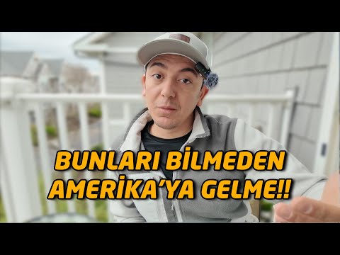 AMERİKA YA GELMEDEN ÖNCE MUTLAKA BUNLARI ÖĞREN