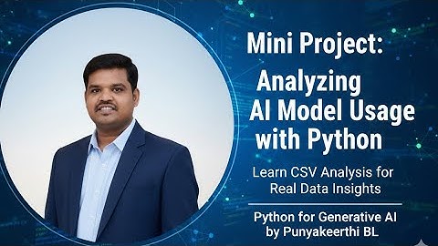 Analyzing AI Model Usage Data with Python and CSV  | Real Data Analysis for Generative AI Beginners