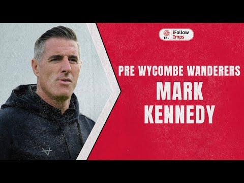 Mark Kennedy pre Wycombe Wanderers