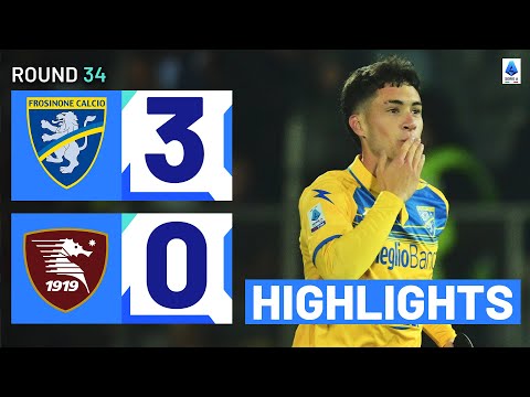 Frosinone Salernitana Goals And Highlights