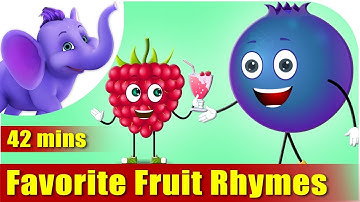 Fruit Rhymes – Ultra HD (4K) Best Collection of Rhymes for Children in English