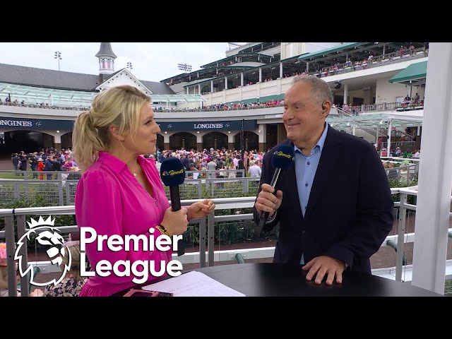 Andres Cantor tries his hand in horse racing ahead of Kentucky Derby | Premier League | NBC Sports