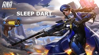 Overwatch: INSANE SLEEP DART!!!