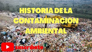 HISTORIA DE LA CONTAMINACIÓN AMBIENTAL  en STOP MOTION