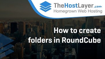 How to create folders in RoundCube