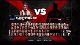 WWE '13 - ALL CHARACTERS UNLOCKED