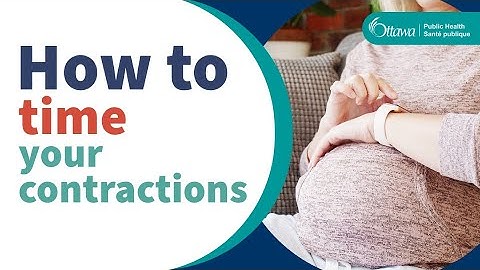 How to time your contractions