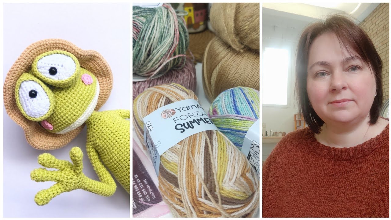 knittingさん 0705 🇺🇦 Knitting and life/knitting a frog🐸/cooking delicious meals