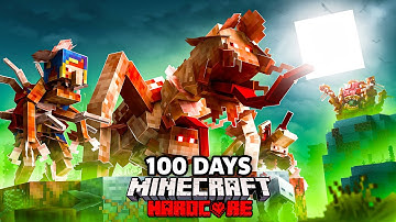 I Survived 100 Days in a FUNGUS INFECTION in Minecraft Hardcore!
