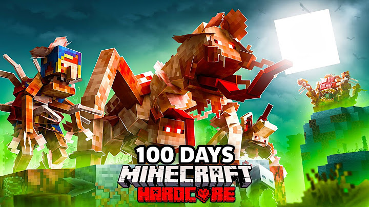 I Survived 100 Days in a FUNGUS INFECTION in Minecraft Hardcore!