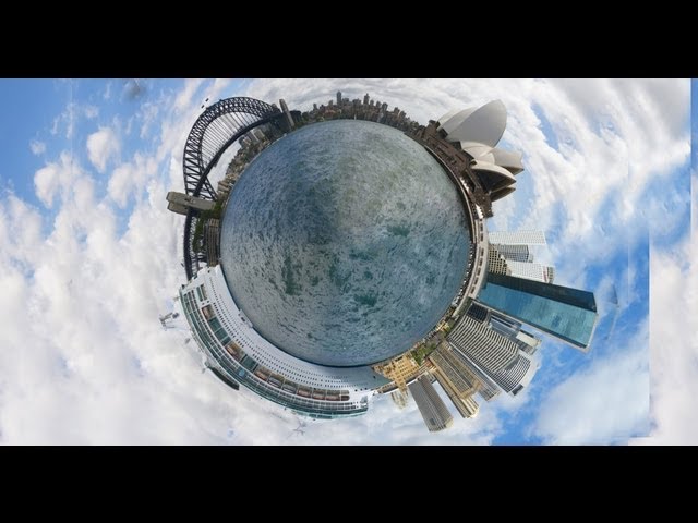 How to make circle photographs - tiny planet How to make circle photographs - tiny planet #1