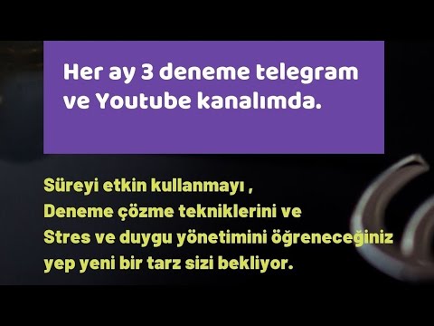 Eylül 1.deneme | Denemeyi Seveceksin