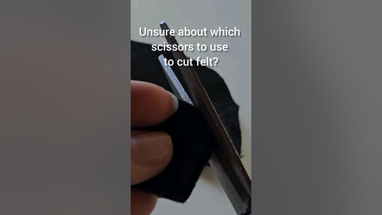 How to Cut Thick Felt (3mm+)