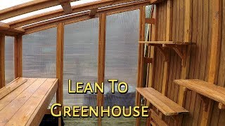 Lean to Greenhouse Part II