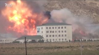 2 Dead in Azerbaijan Defense Plant Blast / Silah zavodunda güclü partlayış - Şirvandan görüntülər