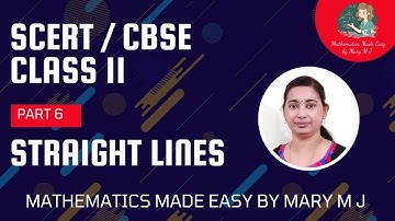 Class 11 | Straight Lines | Ms. Mary M J - Part 6