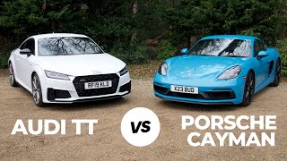 Audi TT vs Porsche Cayman | Head 2 Head [4K]