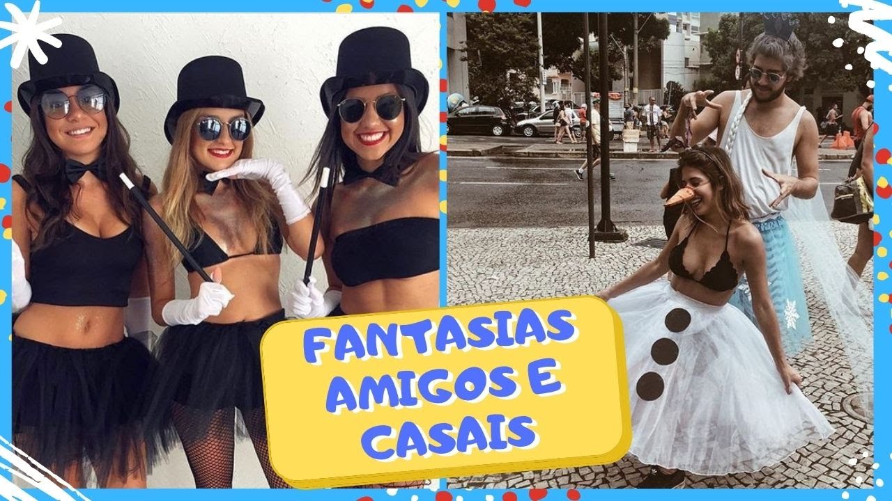 Fantasia improvisada e fácil de fazer para o carnaval - Portal