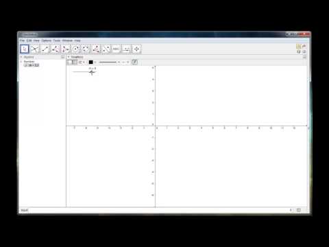 GeoGebra Tutorial 2 - Slider Basics