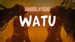 Marioo, D Voice - Watu (Lyric Video)