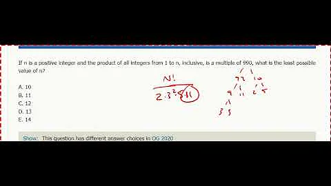 Div. 16- If n is a positive integer and the product of all integers from 1 to n... 990?