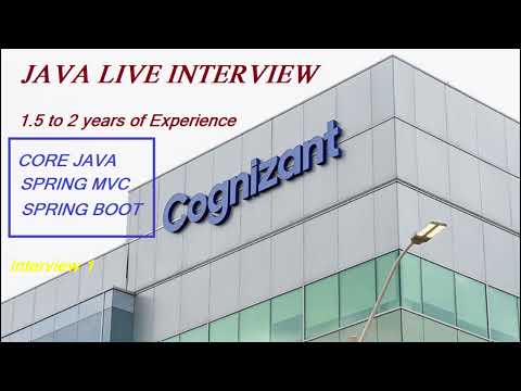 Cognizant Java Interview