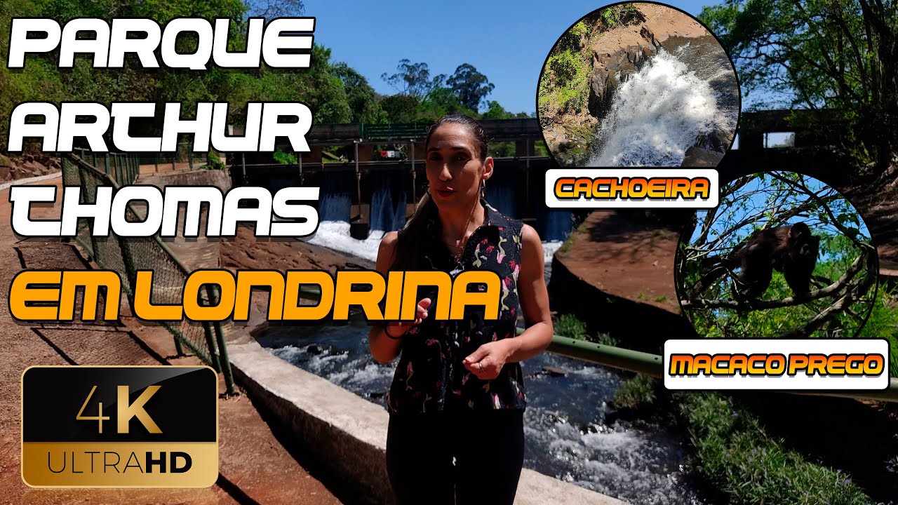Parque Arthur Thomas em Londrina!! Venha Conhecer essa Natureza |É Tempo de Viajar | Londrina-PR【4K】