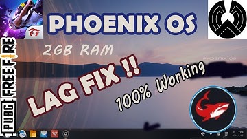 Phoenix OS LAG FIX !! 100% Working 2021 Free Fire සිංහලෙන් |New ROG|DARKMATTER |TECHDROCK #techdrock