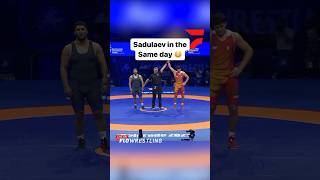 Akhmed Tazhudinov beat Kyle Snyder and Adbulrashid Sadulaev in the same day 🤯🤯🤯