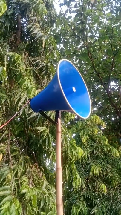 Speaker TOA nostalgia jadul musik hajatan di kampung yg top pada era 70 an