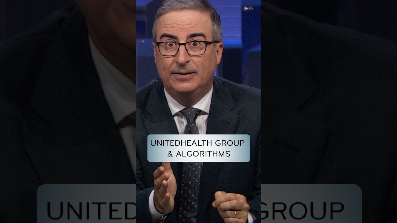 UnitedHealth Group & Algorithms #lastweektonight