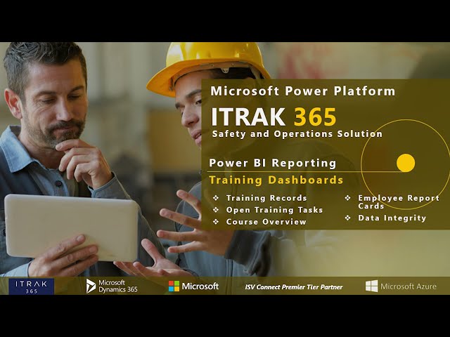 ITRAK Reporting: Training Dashboards