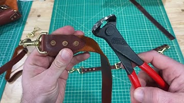 Leather Working Tip: How to Remove Rivets