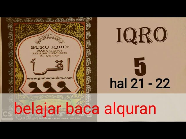 Iqro 5 Halaman 21 22 Youtube Iqro 5 Halaman 21 22 Youtube