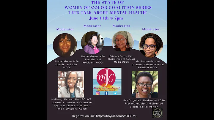 WOCC Dialog on Mental Health-Melissa J McLean, LPC...