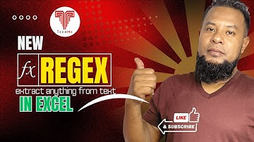 REGEX (Regular Expression) Function- Extract, Clean Data easily.