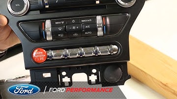 Red Starter Button Kit Installation | Performance Parts | Ford Performance