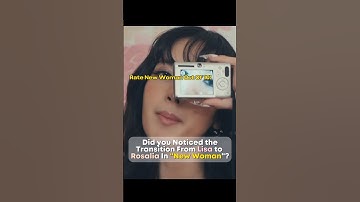 Transition Was Smooth af #Lisa #rosalia #newwoman #blinks