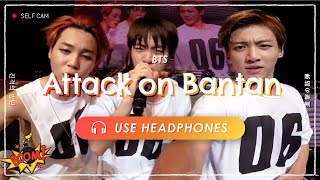 [8D AUDIO] BTS - Attack on Bangtan (진격의 방탄) [USE HEADPHONES] 🎧