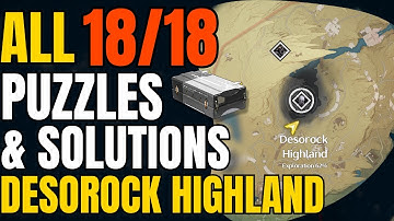 All 18/18 Desorock Highlands Puzzles Solved | Wuthering Waves Guide