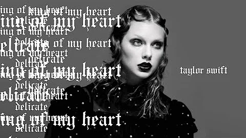 Taylor Swift - king of my heart/delicate (transition — visualizer)