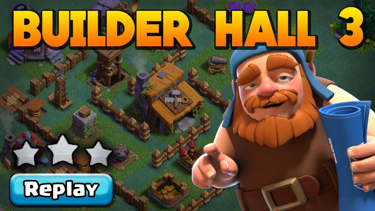Clash of Clans 'BEST' Builder's Hall 3 base (BH3) New Versus Battle
