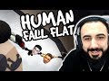 YOUTUBER EKİP İLE AŞIRI EĞLENCELİ HUMAN FALL FLAT!! | Barış Can