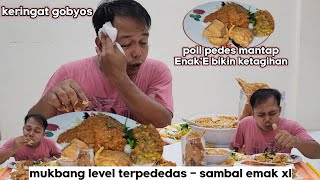 LEVEL TERPEDAS ⁉️ MUKBANG SAMBAL EMAK