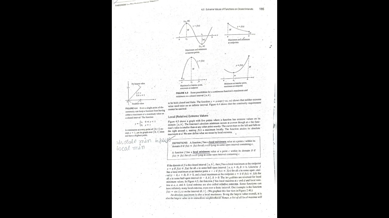 Thomson Calculus 14 edition. Exercise 4.1 