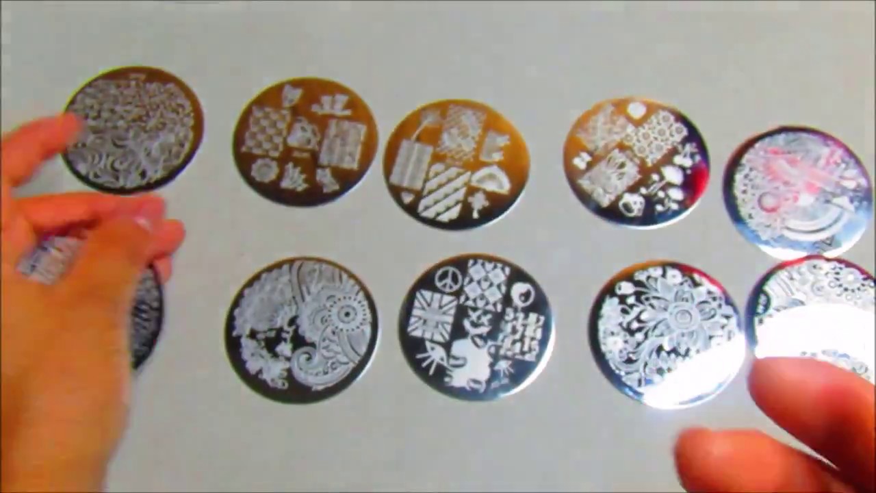 1. Nail Art Stamping Plates - wide 10