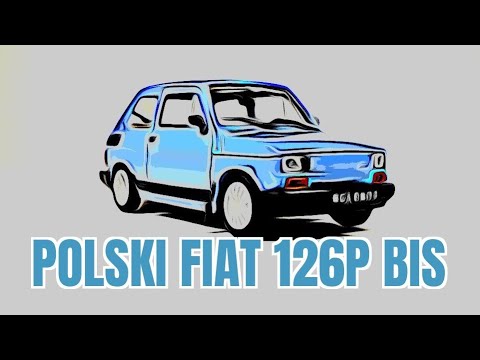 Polski Fiat 126p BIS / Kultowe Auta PRL-u / 1:43