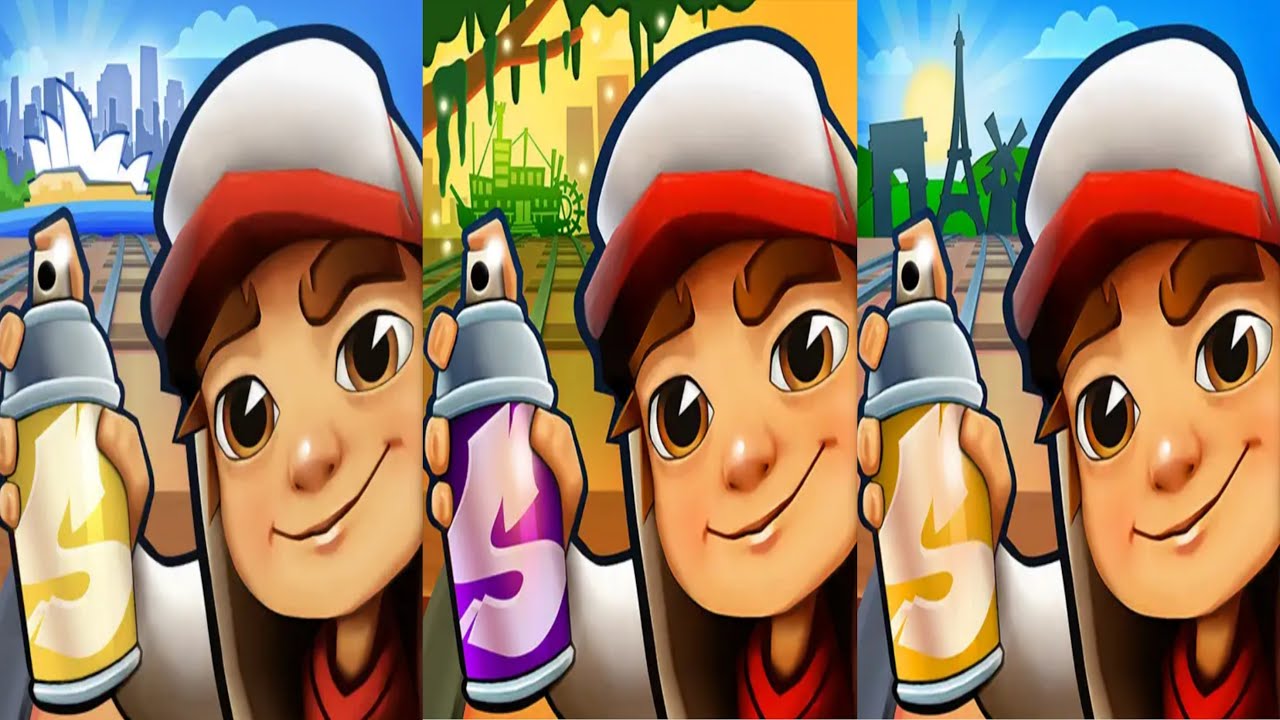 Subway Surfers : New Orleans 2024 🆚 Sydney 2024 🆚 Paris 2024